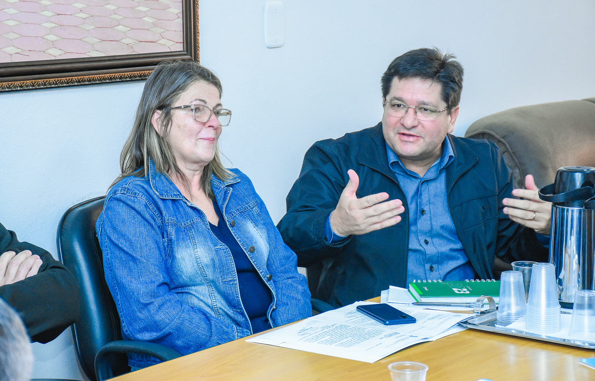  Diretoria do Hospital Santo Ângelo visita o Legislativo para discutir assuntos referentes à Assistência Financeira Emergencial 