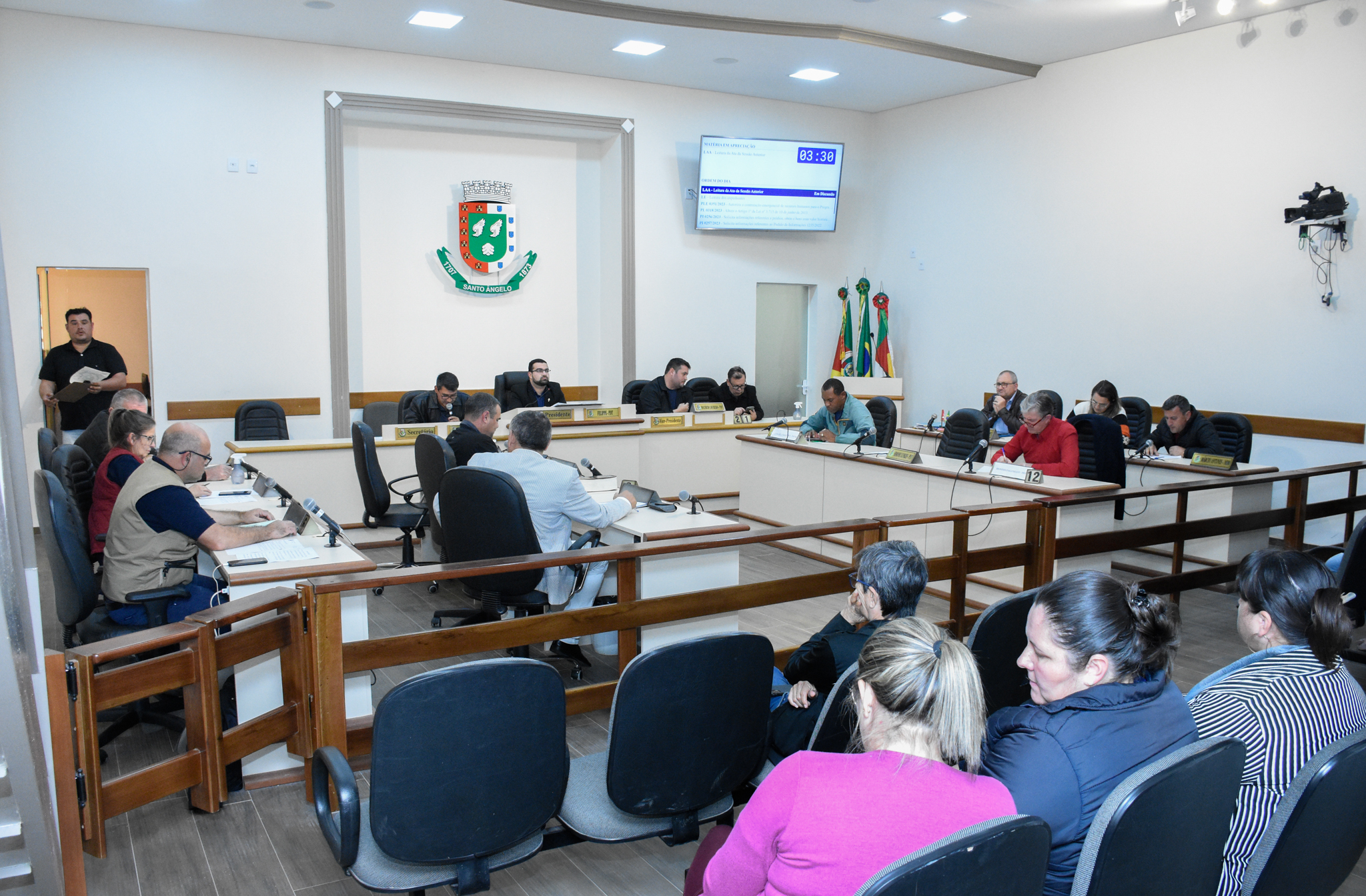 Confira os assuntos deliberados durante a Sessão Ordinária da última segunda-feira