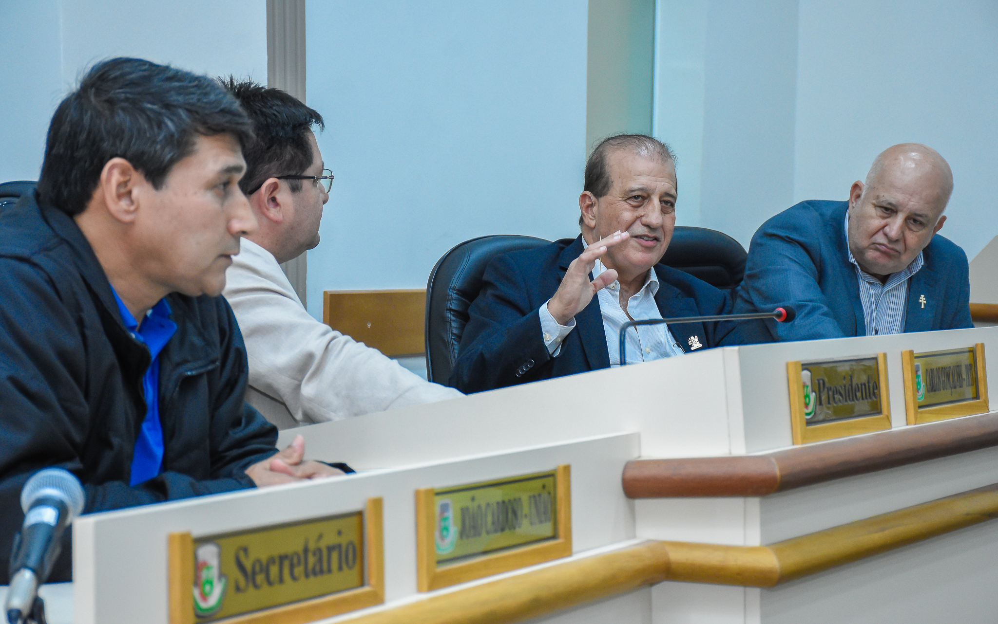 Ministro do Tribunal de Contas da União,  João Augusto Ribeiro Nardes visita o Legislativo