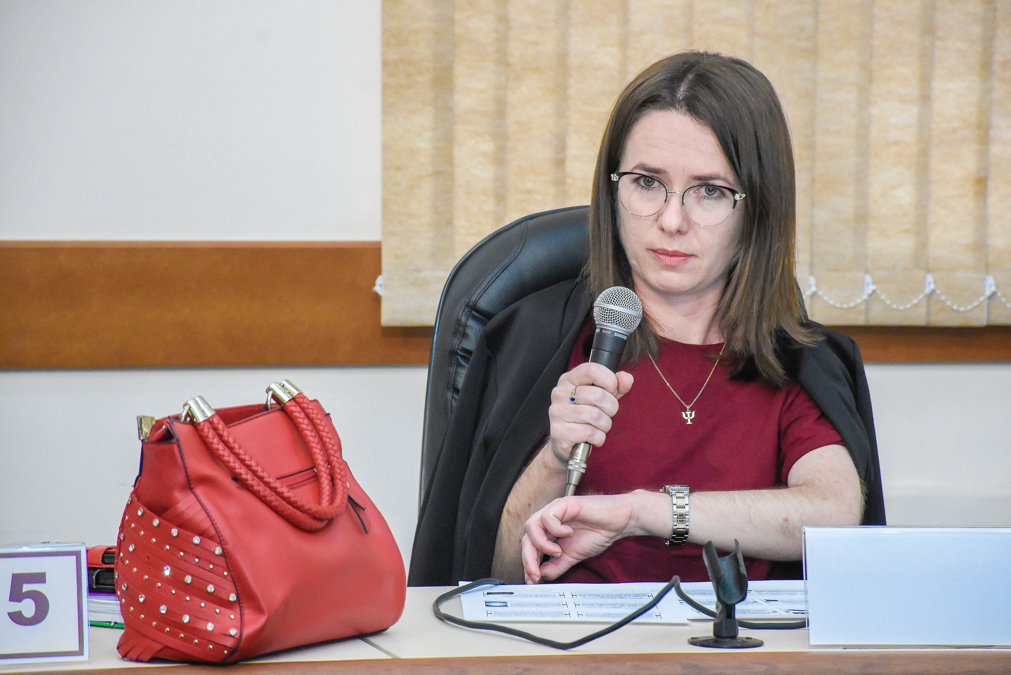 Procuradoria da Mulher através do Poder Legislativo realizou uma roda de conversa sobre a campanha Junho Violeta