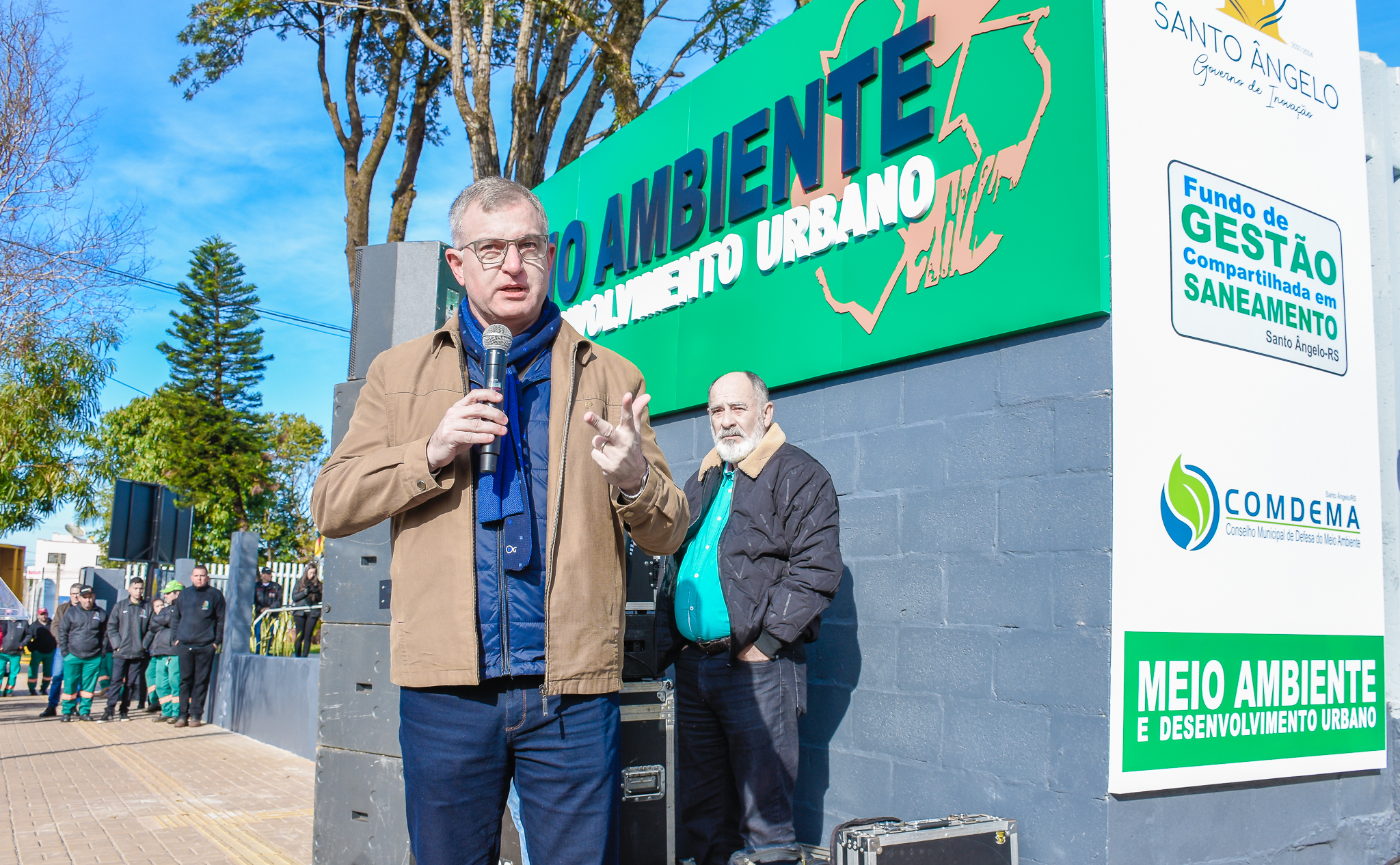 Presidente do Legislativo visita as instalações da nova sede da Secretaria Municipal de Meio Ambiente
