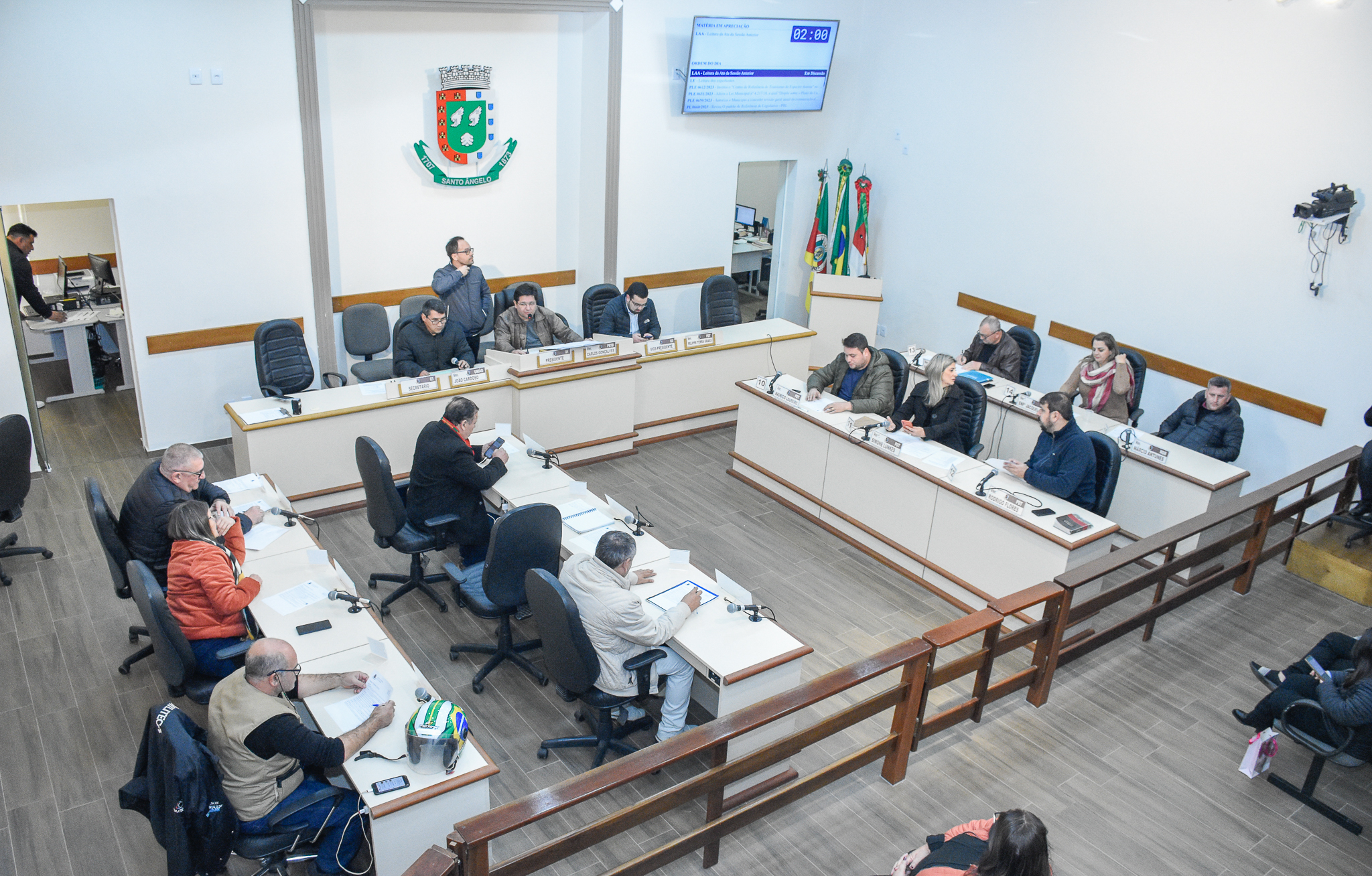 Confira as moções requerimentos e pedidos de informação que estiveram em pauta na última segunda-feira