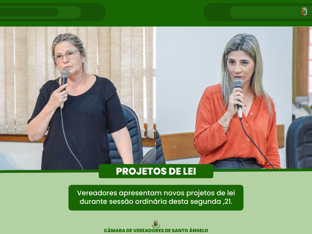 Confira os Projetos de Lei aprovados em plenário na última segunda-feira