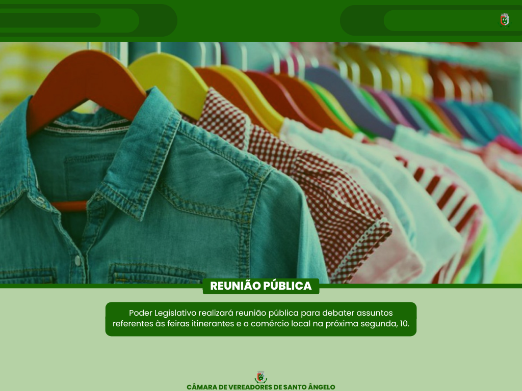 Convite para Reunião Pública