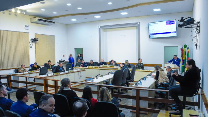 Bombeiros que atuaram contra o inc&ecirc;ndio na Argentina recebem homenagem do Legislativo