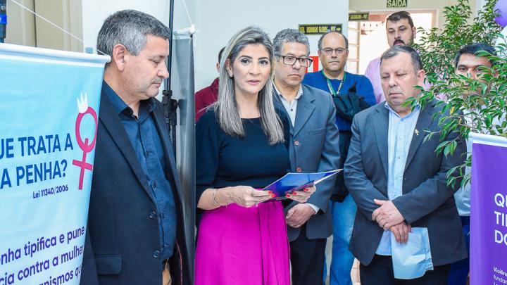 Procuradoria da Mulher inaugura espa&ccedil;o de apoio junto &agrave; C&acirc;mara de Vereadores