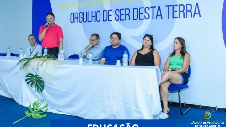 Legislativo participa de reuni&atilde;o preparat&oacute;ria para o in&iacute;cio do ano letivo municipal