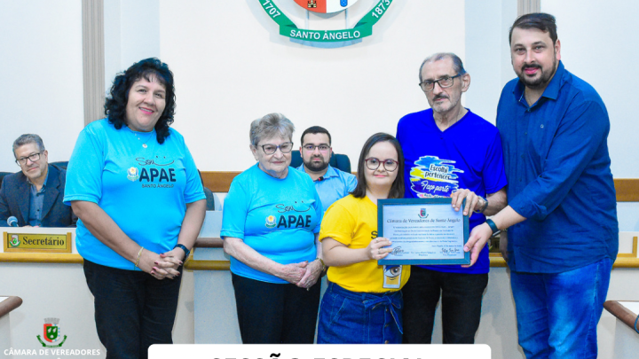 C&acirc;mara de Vereadores realiza realizada Sess&atilde;o Especial alusiva ao Dia da Conscientiza&ccedil;&atilde;o da Pessoa com S&iacute;ndrome de Down