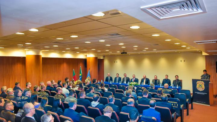 Delegacia da Pol&iacute;cia Federal de Santo &Acirc;ngelo empossa novo Delegado 