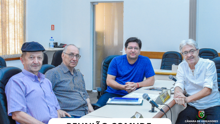 Legislativo recebe Conselho de Desenvolvimento Municipal (COMUDE)